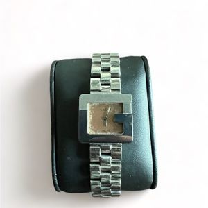 Women’s silver Gucci watch